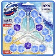 DOMESTOS Power 5 Ocean 3 × 50 g - Toilet Block
