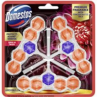 DOMESTOS Aroma Lux Dahlia Wish with concentrated essential oils 3 × 50 g - Toilet Block