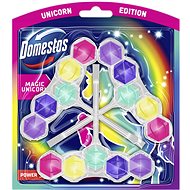DOMESTOS Power 5 Magic Unicorn 3 × 50 g - Toilet Block