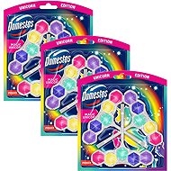 DOMESTOS Triopack Power 5 Magic Unicorn 3 × 50 g - Toilet Block