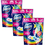 DOMESTOS Triopack Power 5 Magic Unicorn 5 × 50 g - Toilet Block