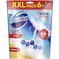 DOMESTOS Power 5 Ocean 6 × 50 g - Toilet Block