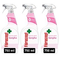 FLORASEPT Triopack 0% chlorine kitchen disinfectant spray 700 ml - Kitchen Cleaner