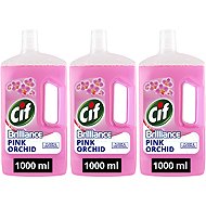 CIF Triopack Brillance Pink Orchid 1 l - Floor Cleaner