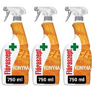 FLORASEPT Triopack Kitchen degreasing spray 750 ml - Kitchen Cleaner