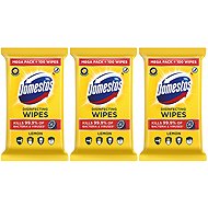 DOMESTOS Triopack Lemon 100 pcs - Cleaning Wipes