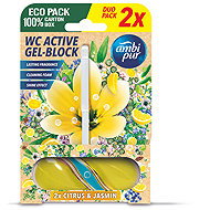 AMBI PUR WC Active gel-block lemon & jasmine 2×45 g - Toilet Block