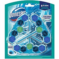 DOMESTOS Blue Water Ocean 3 × 48 g - Toilet Block