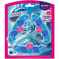 DOMESTOS Blue Water Magnolia 3 × 48 g - Toilet Block