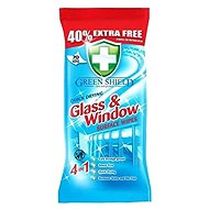 GREEN SHIELD Glass Window 70 pcs - Cleaning Wipes