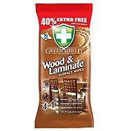 GREEN SHIELD Wood Laminate 70 pcs - Cleaning Wipes