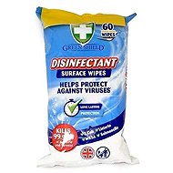 GREEN SHIELD Disinfectant 60 pcs - Cleaning Wipes