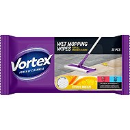 VORTEX For floors with citrus scent 15 pcs - Cleaning Wipes