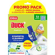 DUCK Fresh Discs Lime Promo Pack - 2 refills + holder - Toilet Block