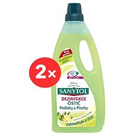 SANYTOL Disinfection universal cleaner Citrus 2 × 1 l - Cleaning Agent