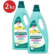 SANYTOL disinfectant universal cleaner Citrus 2× 1 l - Floor Cleaner