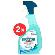 SANYTOL Bathroom Disinfectant 2 × 500 ml - Cleaning Agent
