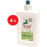 JELEN 4× 500ml Dishes Fern - Dish Soap