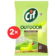 CIF Outdoor Furniture Wipes 2 × 15 ks - Čisticí ubrousky