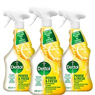 DETTOL Antibacterial surface spray Lemon and lime 3×500 ml - Disinfectant
