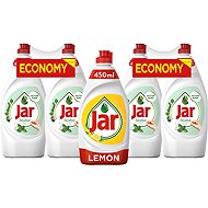 JAR Sensitive Tea Tree & Mint 4×900ml + JAR Lemon 450ml - Dish Soap