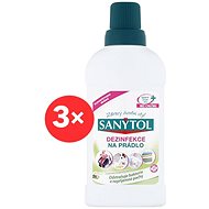 SANYTOL Laundry Disinfectant Aloe Vera 3 × 500 ml - Laundry Sanitiser
