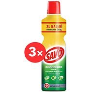 SAVO Prim Flower fragrance 3 × 1.2 l - Disinfectant