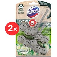 DOMESTOS Power 5 Cucumber 4 × 55 g - Toilet Block