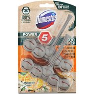 DOMESTOS Power 5 Tangerine 2× 55g - Toilet Block