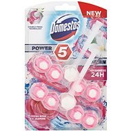 DOMESTOS Power 5 Fresh Rose & Jasmine 2× 55g - WC golyó