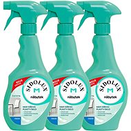 SIDOLUX M Classic anti-dust soap with scent of Marseille soap 3×400 ml - Furniture Cleaner
