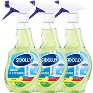 SIDOLUX Window Nano Code Lemon 3×500 ml - Window Cleaner