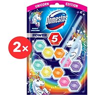 DOMESTOS Power 5 Unicorn 4 × 55 g - Toilet Block
