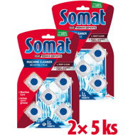 SOMAT dishwasher cleaner in tablets 2×5 pcs - Dishwasher Cleaner