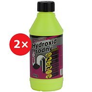 Sodium hydroxide waste cleaner 2 × 1 kg - Drain Cleaner
