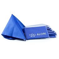 ALORI Microfiber cloth 14 × 14 cm, blue, 10 pcs - Dish Cloth