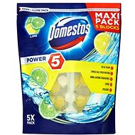 DOMESTOS Power 5 Lime 5 x 55g - Toilet Block