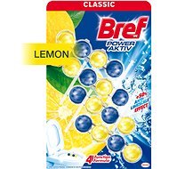 BREF Power Active Lemon 4 × 50 g - Toilet Cleaner