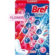 BREF Power Active Flower 4 × 50 g - Toilet Cleaner