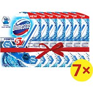 DOMESTOS Power 5 Blue Water Ocean 7 x 53 g - Toilet Block