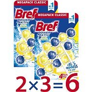 BREF Power Aktiv Lemon 6 x 50 g - WC golyó