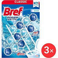 BREF Power Aktiv Ocean 3 x 50 g - Toilet Block