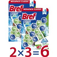 BREF Power Active Pine 6 x 50 g - Toilet Block