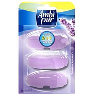 Ambi Pur toilet block refill Lavender &amp; Rose 3x55ml - Toilet Block