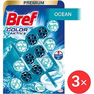 BREF colour Aktiv Ocean 3 x 50 g - Toilet Block