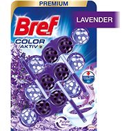 BREF Color Aktiv Lavender 3× 50 g - WC blok