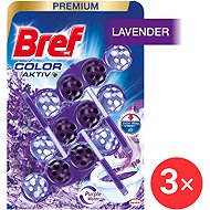 BREF colour Aktiv Lavender 3 x 50 g - Toilet Block