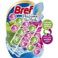 BREF Perfume Switch Apple-Water Lily BREF 3 × 50 g - Toilet Cleaner