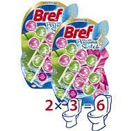 BREF Perfume Switch Apple-Water Lily 6x50g - Toilet Cleaner