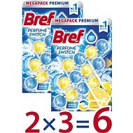 BREF Perfume Switch Marine-Citrus 6x50g - Toilet Cleaner